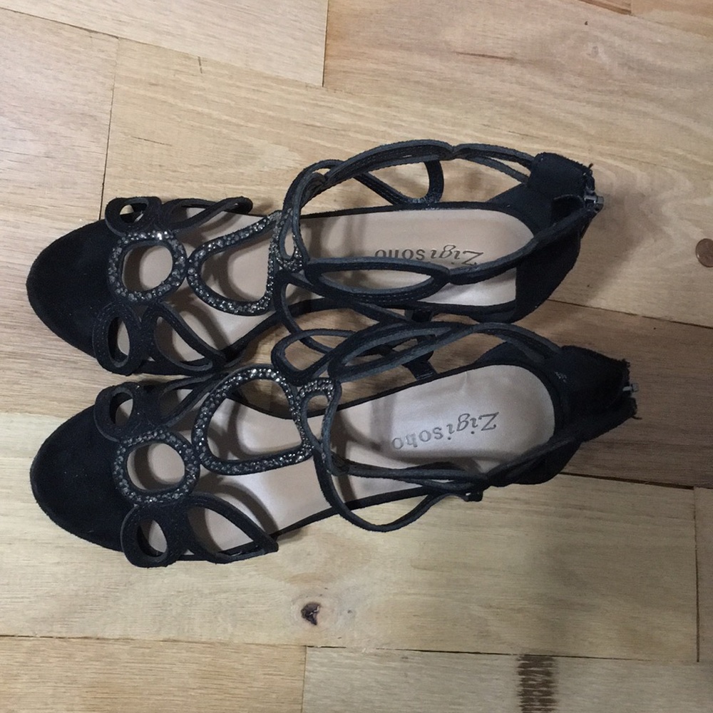 black womens zigisoho high heels